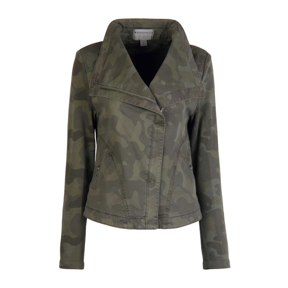 never worn Marrakech camo moto jacket - XS